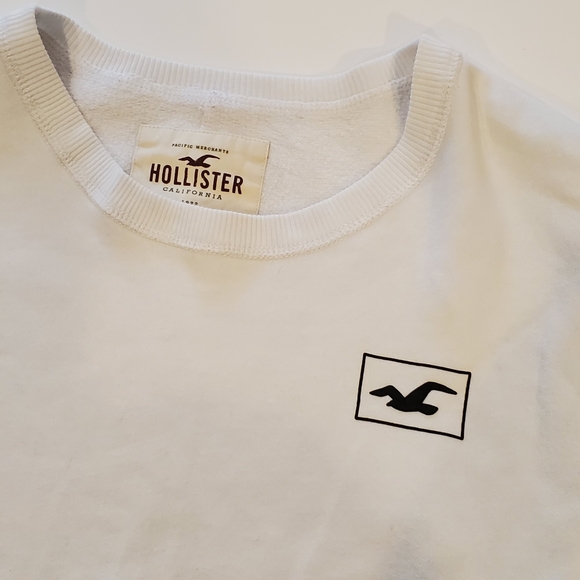 White Hollister Long-Sleeved Shirt Size Small - Picture 4 of 4